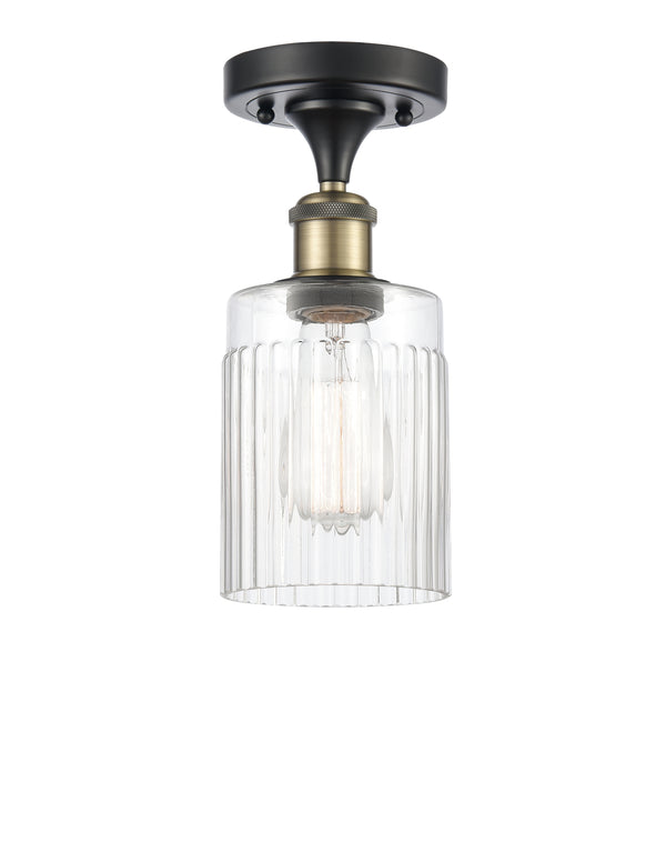 Innovations Lighting Hadley 1 Light Semi-Flush Mount Part Of The Ballston Collection 516-1C-BAB-G342-LED