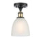 Innovations Lighting Castile 1 Light Semi-Flush Mount Part Of The Ballston Collection 516-1C-BAB-G381-LED