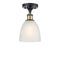 Innovations Lighting Castile 1 Light Semi-Flush Mount Part Of The Ballston Collection 516-1C-BAB-G381