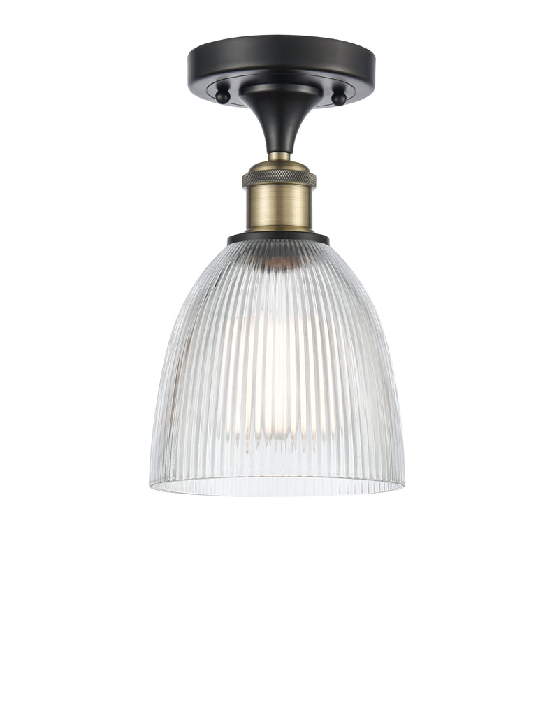 Innovations Lighting Castile 1 Light Semi-Flush Mount Part Of The Ballston Collection 516-1C-BAB-G382-LED