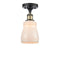Innovations Lighting Ellery 1 Light Semi-Flush Mount Part Of The Ballston Collection 516-1C-BAB-G391