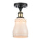 Innovations Lighting Ellery 1 Light Semi-Flush Mount Part Of The Ballston Collection 516-1C-BAB-G391-LED