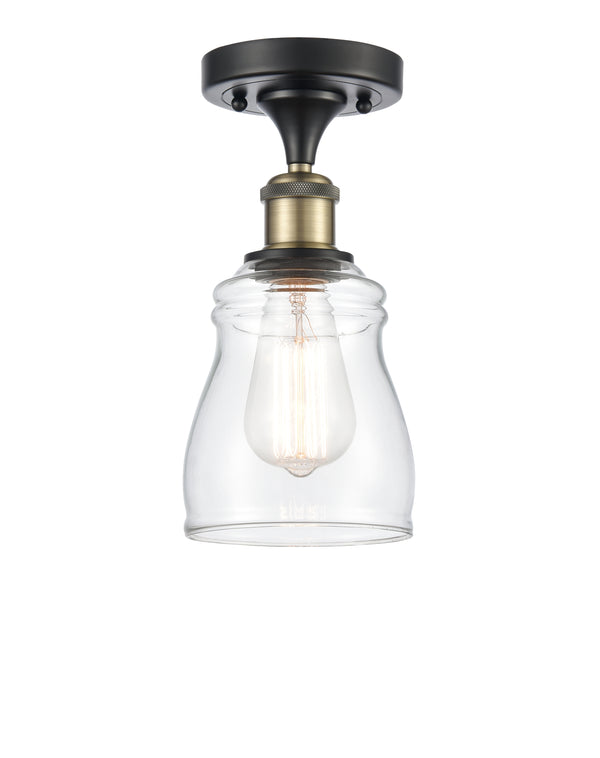 Innovations Lighting Ellery 1 Light Semi-Flush Mount Part Of The Ballston Collection 516-1C-BAB-G392-LED