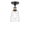 Innovations Lighting Ellery 1 Light Semi-Flush Mount Part Of The Ballston Collection 516-1C-BAB-G392