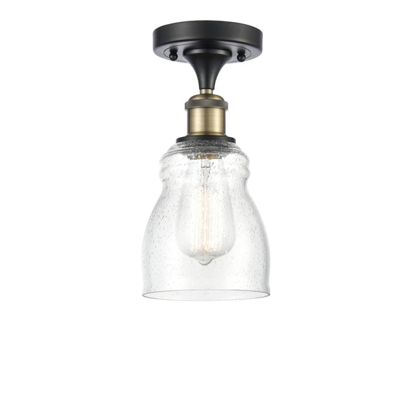 Innovations Lighting Ellery 1 Light Semi-Flush Mount Part Of The Ballston Collection 516-1C-BAB-G394