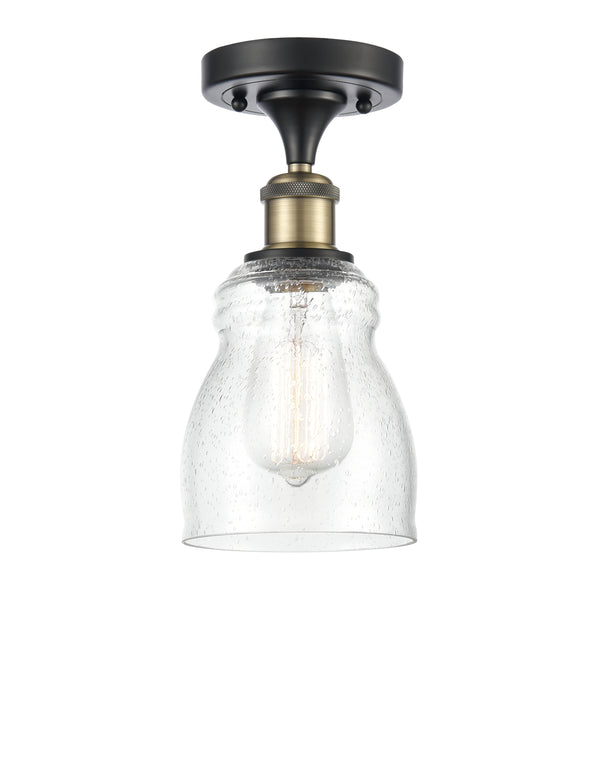 Innovations Lighting Ellery 1 Light Semi-Flush Mount Part Of The Ballston Collection 516-1C-BAB-G394-LED