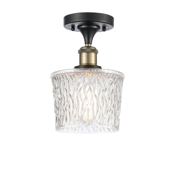 Innovations Lighting Niagra 1 Light Semi-Flush Mount Part Of The Ballston Collection 516-1C-BAB-G402