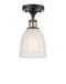 Innovations Lighting Brookfield 1 Light Semi-Flush Mount Part Of The Ballston Collection 516-1C-BAB-G441-LED