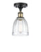 Innovations Lighting Brookfield 1 Light Semi-Flush Mount Part Of The Ballston Collection 516-1C-BAB-G442-LED