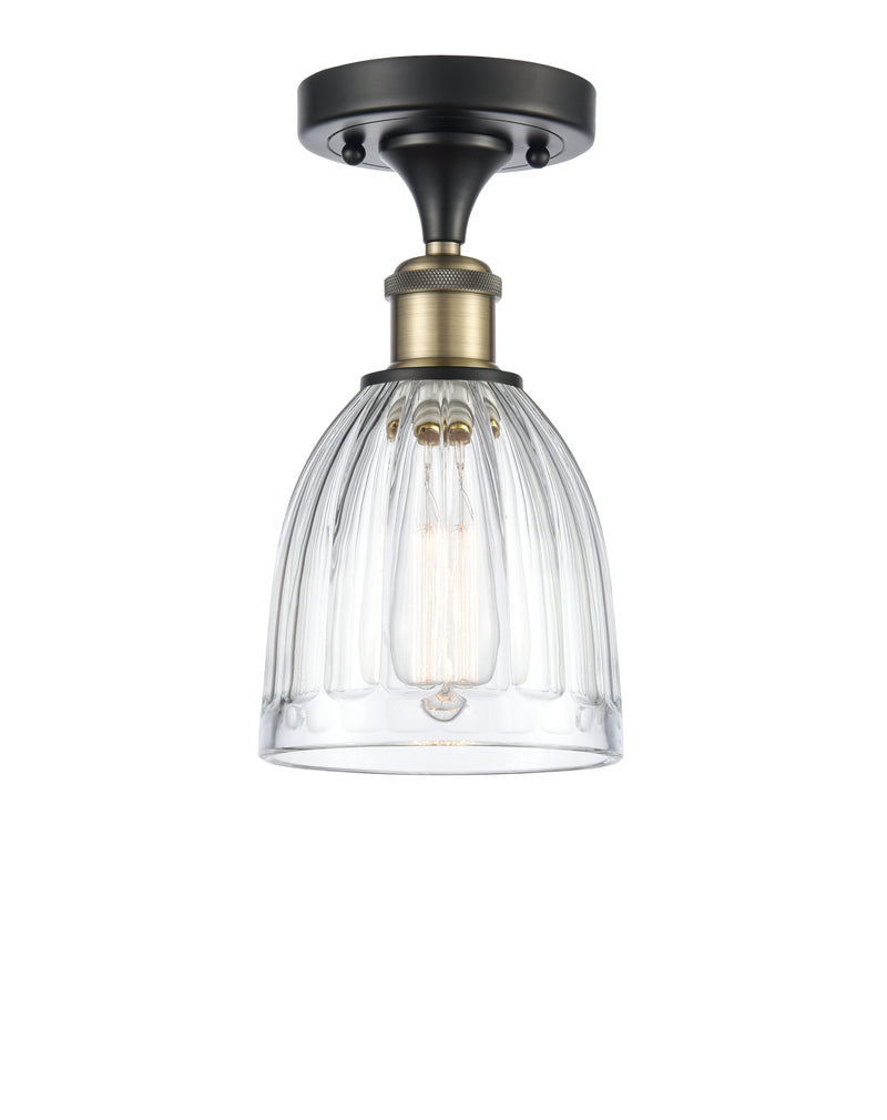 Innovations Lighting Brookfield 1 Light Semi-Flush Mount Part Of The Ballston Collection 516-1C-BAB-G442-LED