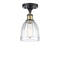 Innovations Lighting Brookfield 1 Light Semi-Flush Mount Part Of The Ballston Collection 516-1C-BAB-G442