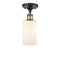 Innovations Lighting Clymer 1 Light Semi-Flush Mount Part Of The Ballston Collection 516-1C-BAB-G801