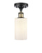 Innovations Lighting Clymer 1 Light Semi-Flush Mount Part Of The Ballston Collection 516-1C-BAB-G801-LED