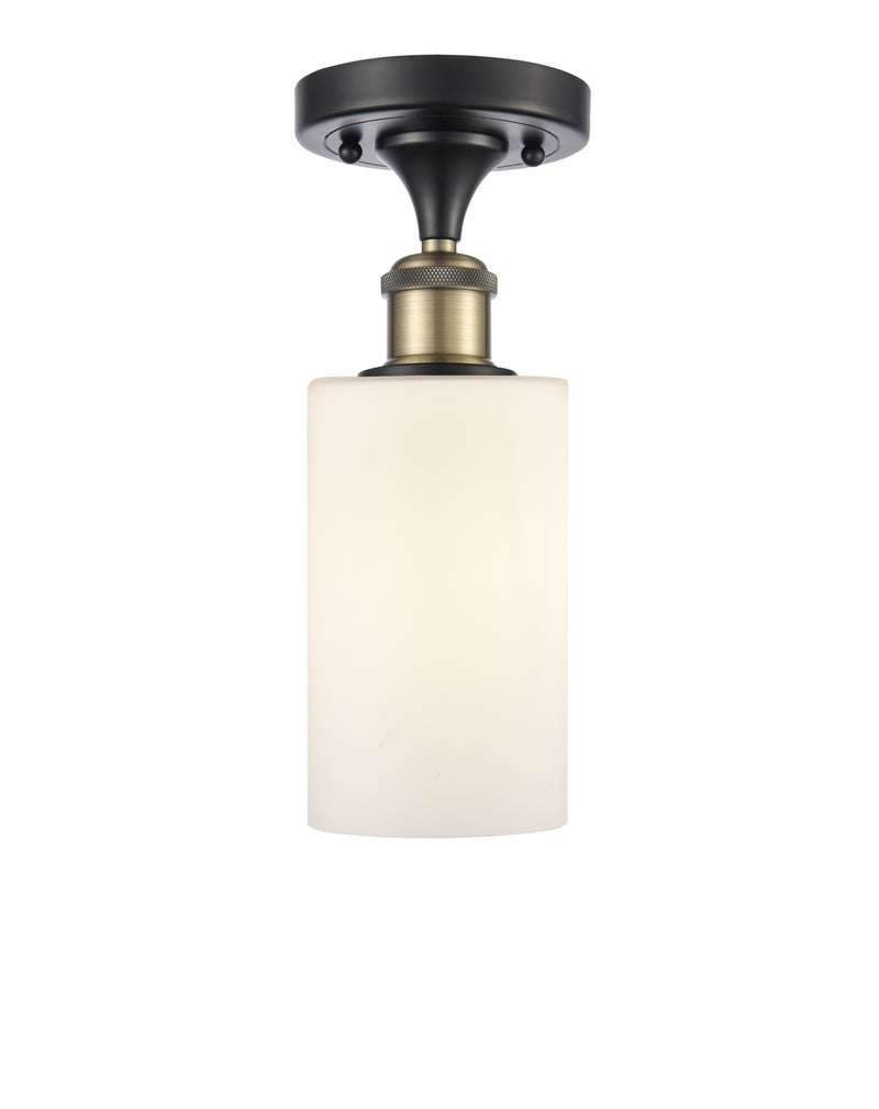 Innovations Lighting Clymer 1 Light Semi-Flush Mount Part Of The Ballston Collection 516-1C-BAB-G801-LED