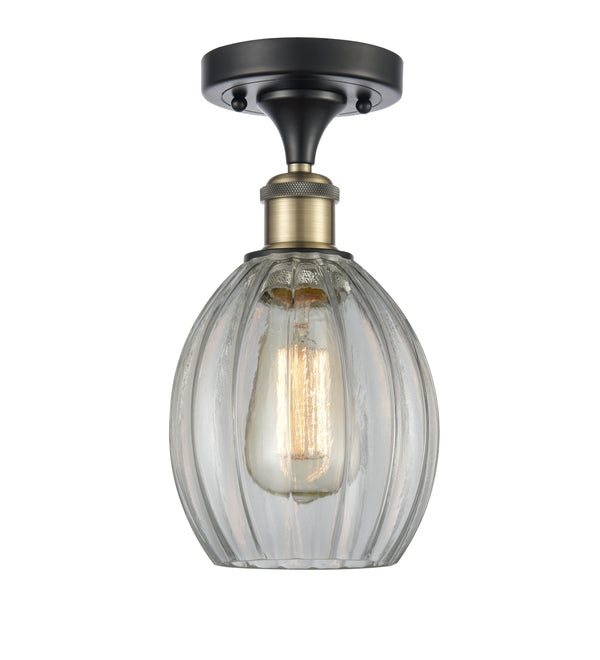 Innovations Lighting Eaton 1 Light Semi-Flush Mount Part Of The Ballston Collection 516-1C-BAB-G82-LED