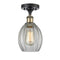 Innovations Lighting Eaton 1 Light Semi-Flush Mount Part Of The Ballston Collection 516-1C-BAB-G82