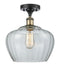 Innovations Lighting Large Fenton 1 Light Semi-Flush Mount Part Of The Ballston Collection 516-1C-BAB-G92-L-LED