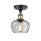 Innovations Lighting Fenton 1 Light Semi-Flush Mount Part Of The Ballston Collection 516-1C-BAB-G92