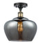 Innovations Lighting Large Fenton 1 Light Semi-Flush Mount Part Of The Ballston Collection 516-1C-BAB-G93-L-LED