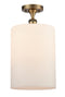Innovations Lighting Large Cobbleskill 1 Light Semi-Flush Mount Part Of The Ballston Collection 516-1C-BB-G111-L