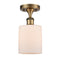 Innovations Lighting Cobbleskill 1 Light Semi-Flush Mount Part Of The Ballston Collection 516-1C-BB-G111-LED