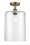 Innovations Lighting Large Cobbleskill 1 Light Semi-Flush Mount Part Of The Ballston Collection 516-1C-BB-G112-L