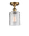 Innovations Lighting Cobbleskill 1 Light Semi-Flush Mount Part Of The Ballston Collection 516-1C-BB-G112-LED