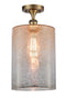 Innovations Lighting Large Cobbleskill 1 Light Semi-Flush Mount Part Of The Ballston Collection 516-1C-BB-G116-L-LED