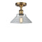 Innovations Lighting Orwell 1 Light Semi-Flush Mount Part Of The Ballston Collection 516-1C-BB-G132