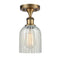 Innovations Lighting Caledonia 1 Light Semi-Flush Mount Part Of The Ballston Collection 516-1C-BB-G2511-LED