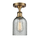 Innovations Lighting Caledonia 1 Light Semi-Flush Mount Part Of The Ballston Collection 516-1C-BB-G257-LED