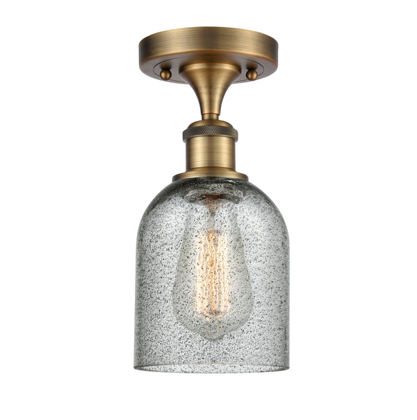 Innovations Lighting Caledonia 1 Light Semi-Flush Mount Part Of The Ballston Collection 516-1C-BB-G257-LED