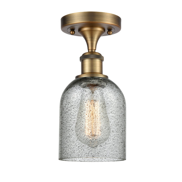 Innovations Lighting Caledonia 1 Light Semi-Flush Mount Part Of The Ballston Collection 516-1C-BB-G257
