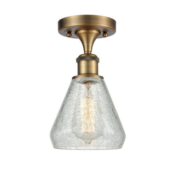 Innovations Lighting Conesus 1 Light Semi-Flush Mount Part Of The Ballston Collection 516-1C-BB-G275