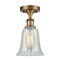 Innovations Lighting Hanover 1 Light Semi-Flush Mount Part Of The Ballston Collection 516-1C-BB-G2811