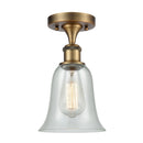 Innovations Lighting Hanover 1 Light Semi-Flush Mount Part Of The Ballston Collection 516-1C-BB-G2812