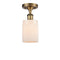 Innovations Lighting Hadley 1 Light Semi-Flush Mount Part Of The Ballston Collection 516-1C-BB-G341