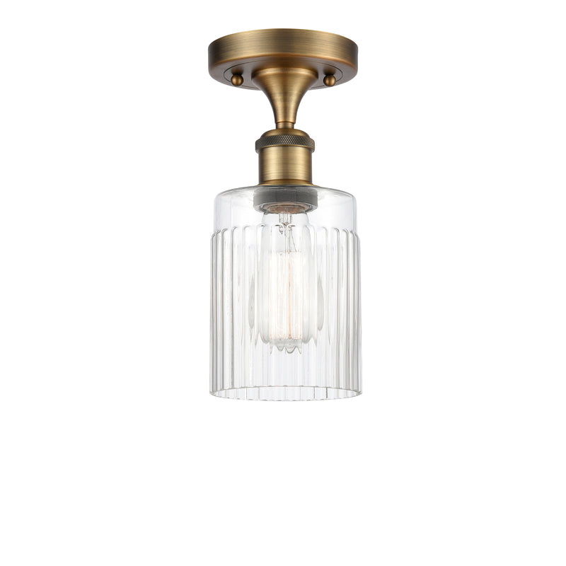 Innovations Lighting Hadley 1 Light Semi-Flush Mount Part Of The Ballston Collection 516-1C-BB-G342