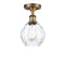 Innovations Lighting Small Waverly 1 Light Semi-Flush Mount Part Of The Ballston Collection 516-1C-BB-G362