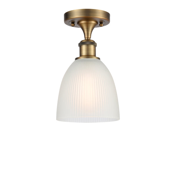Innovations Lighting Castile 1 Light Semi-Flush Mount Part Of The Ballston Collection 516-1C-BB-G381