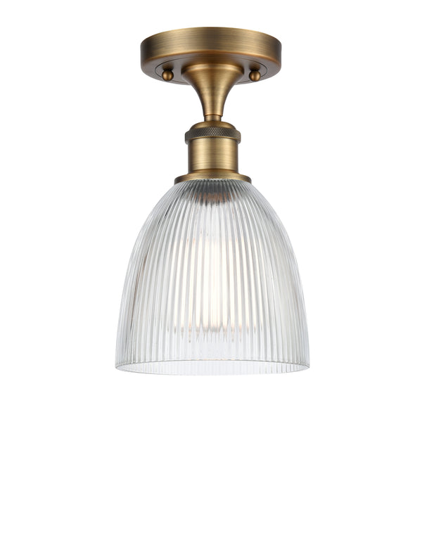 Innovations Lighting Castile 1 Light Semi-Flush Mount Part Of The Ballston Collection 516-1C-BB-G382-LED
