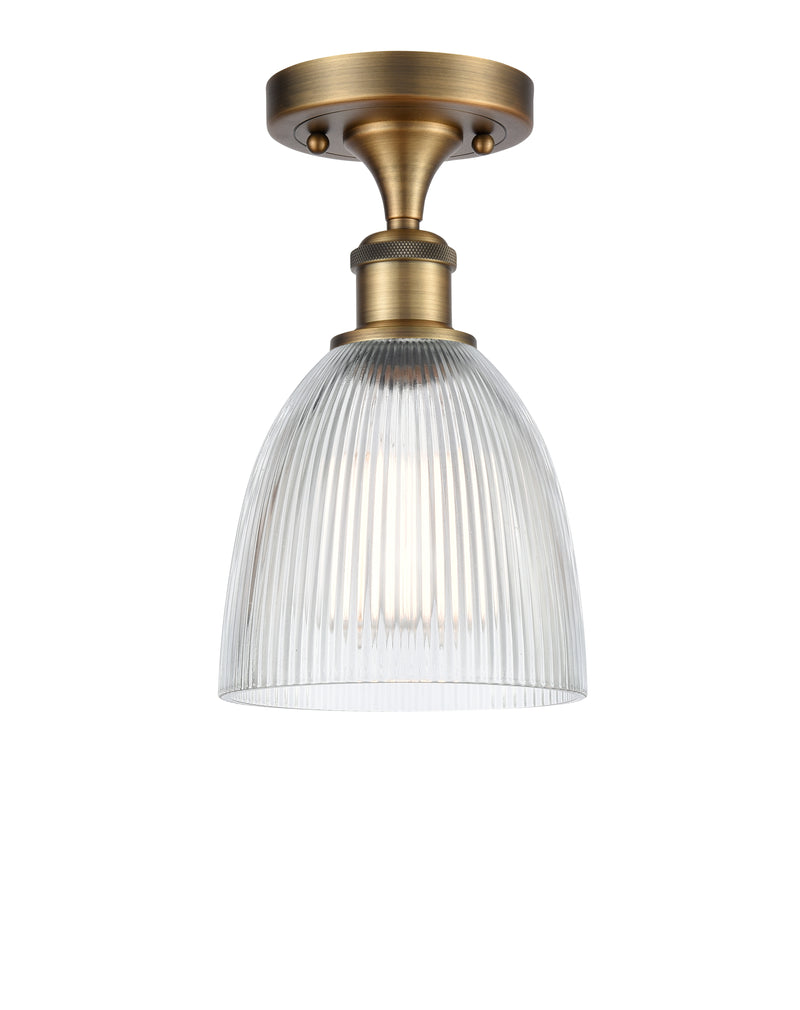 Innovations Lighting Castile 1 Light Semi-Flush Mount Part Of The Ballston Collection 516-1C-BB-G382-LED