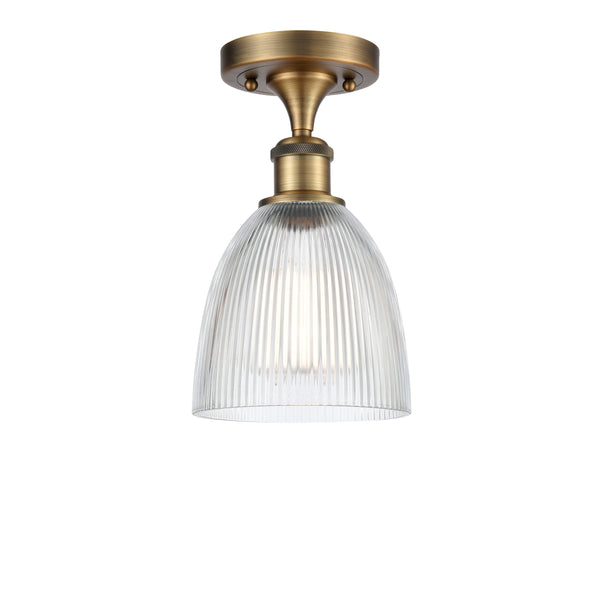 Innovations Lighting Castile 1 Light Semi-Flush Mount Part Of The Ballston Collection 516-1C-BB-G382