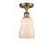 Innovations Lighting Ellery 1 Light Semi-Flush Mount Part Of The Ballston Collection 516-1C-BB-G391