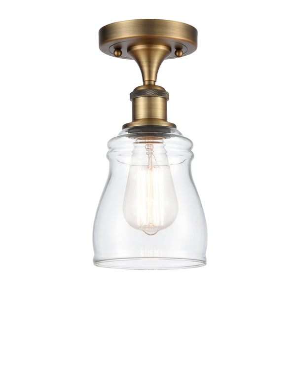 Innovations Lighting Ellery 1 Light Semi-Flush Mount Part Of The Ballston Collection 516-1C-BB-G392-LED