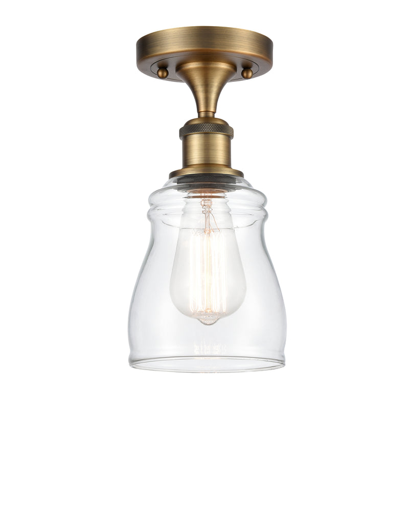 Innovations Lighting Ellery 1 Light Semi-Flush Mount Part Of The Ballston Collection 516-1C-BB-G392-LED