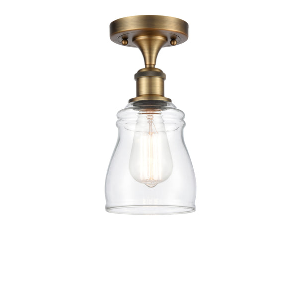 Innovations Lighting Ellery 1 Light Semi-Flush Mount Part Of The Ballston Collection 516-1C-BB-G392