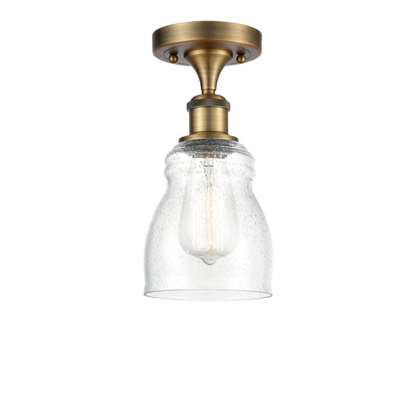Innovations Lighting Ellery 1 Light Semi-Flush Mount Part Of The Ballston Collection 516-1C-BB-G394