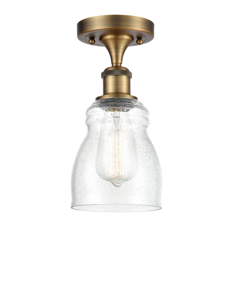 Innovations Lighting Ellery 1 Light Semi-Flush Mount Part Of The Ballston Collection 516-1C-BB-G394-LED