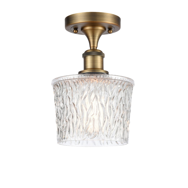 Innovations Lighting Niagra 1 Light Semi-Flush Mount Part Of The Ballston Collection 516-1C-BB-G402